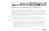 Setting Up a FireSIGHT System Appliance - Cisco · 5-3 FireSIGHT System Installation Guide Chapter 5 Setting Up a FireSIGHT System Appliance Understanding the Setup Process Tip If
