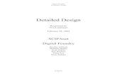 SCIPAnet Digital Foundryoraserv.cs.siena.edu/~perm_foundry/Documents/Detailed...Digital Foundry Preliminary Design Detailed Design Requested by Tim Lederman February 28, 2003 SCIPAnet