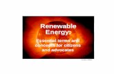Renewable Energy - Essential Terms and Concepts 3-4-11.ppt › includes › docs › pdfs › shared › solar › solared… · Renewable Energy: Essential terms andEssential terms