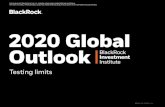 2020 Global Outlook - WordPress.com · 2 BlackRock Investment Institute | 2020 Global Outlook Growth should edge higher in 2020, limiting recession risks. This is a favorable backdrop
