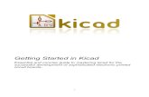 Getting Started in Kicad - ITEAD Studioblog.iteadstudio.com/wp-content/uploads/2014/09/Getting... · 2014-09-23 · Getting Started in Kicad Essential and concise guide to mastering