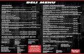 Deli Menu Main 1mb - Nisqually Red Wind Casino · olives, shredded cheese, salsa and sour cream SOUPS Clam Chowder .....Cup $3.95 / Bowl $5.95 Chili .....Cup $3.95 / Bowl $5.95 Soup