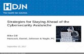 Strategies for Staying Ahead of the Cybersecurity Avalanche · 2017-10-12 · ©2017 Hancock, Daniel, Johnson & Nagle, PC • hdjn.com Strategies for Staying Ahead of the Cybersecurity