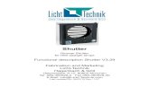 Shutter - Licht-Technik Vertriebs GmbHlicht-technik.com/download/DarkVader/Shutter_eng.pdf · Dimmer Shutter The Shutter is a versatile, high speed Dimmer for HMI daylight lamps.It