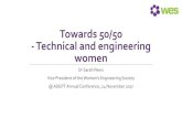 Towards 50/50 -Technical and engineering women › system › files › documents › ADEPT Co… · •Women on Boards: (Davies, 2010-2015) ... $28 trillion+1 reasons for gender