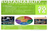 SUSTAINABILITY OPPORTUNITIES › sites › default › files › atoms › files › ... · 2016-04-04 · SUSTAINABILITY OPPORTUNITIES APR 2016 Earth Day Birthday! April 22nd, 1970,