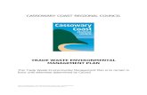CASSOWARY COAST REGIONAL COUNCIL › documents › 1422210...CASSOWARY COAST REGIONAL COUNCIL TRADE WASTE ENVIRONMENTAL MANAGEMENT PLAN 1.0 INTRODUCTION The Cassowary Coast Regional