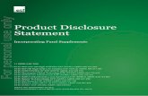 Product Disclosure Statement For personal use only · This Product Disclosure Statement (“”) is dated 11 PDS ... The Offer (being the invitation made to Authorised Participants