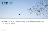 Firm PowerPoint Template November 2013s23.q4cdn.com/...presentations/2019/11/...2019-Investor-Presentatio… · BlackRock TCP Capital Corp. Investor Presentation November 2019. 2