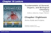 Chapter 2 Lecture Chapter 18 Lecture · Chapter 2 Lecture Chapter Eighteen Amino Acids and Proteins Fundamentals of General, Organic, and Biological Chemistry 8th Edition Chapter