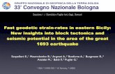 Fast geodetic strain-rates in eastern Sicily: New insights ... › gngts › files › 2014 › S11 › Presenta... · Shortening & Extension in Eastern Sicily 08/12 We performed