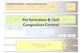 Performance & QoS CongestionControl · Congestion avoidance Packet marking Traffic shaping Traffic policing Traffic classification Queueing & scheduling Data Plane Admission control