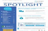 PRIVATE EQUITY & VENTURE CAPITALSPOTLIGHT · Private Equity Fundraising in 2017: A Global Story 3 FEATURE First-Time Fund Managers 8 INDUSTRY NEWS 11 THE FACTS Consistent Performing