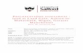 Post-excavation assessment : land at Land Gate, …usir.salford.ac.uk › 56472 › 1 › Landgate, Wigan_Post-ex...north of Ashton-in-Makerfield, near Wigan, Greater Manchester. The
