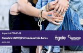 Canada’s LGBTQI2S Community in Focus · 4/6/2020  · 3 01 Canada’s LGBTQI2S community disproportionately impacted financially by COVID-19. • The LGTQIS community is less confident