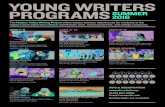 YOUNG WRITERS PROGRAMS SUMMER 2016 · Storm King Art Center July 11–15 | 9am–3pm | $295 MAKING ART & HISTORY ON THE RIVERFRONT Clermont State Historic Site July 11–15 | 9am–3pm