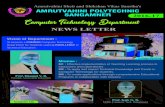 AMRUTVAHINI POLYTECHNIC SANGAMNER · organization. The training and placement helps the student in getting proper guidance ,experience and con dence. The demand of computer engineer