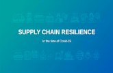 SUPPLY CHAIN RESILIENCE - cdn.auckland.ac.nz › assets › business › about › our-research › … · IT and innovation Flexible supply chain partners Contingency planning at