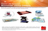 Summer 2019 Offers - Clent Life Science€¦ · Summer 2019 Offers Offer prices are available between 17th June - 19th August 2019. You can place an order through our website to make