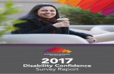 Disability Confidence Survey Report 2017 - AND · Disability Confidence . Survey Report. ABOUT THE. AUSTRALIAN NETWORK ON DISABILITY . The Australian Network on Disability (AND) is