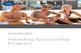 Awarding Sponsorship Program Guidelines › sites › default › files › Awarding... · 7.5 Marketing, PR and digital specialists or consultancy fees subject to Central Coast Council