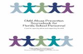Child Abuse Prevention Sourcebooksss.usf.edu/resources/format/pdf/chiabuse2015.pdf · Child Abuse Prevention Sourcebook for ... Student Support Services Project/USF Florida Department
