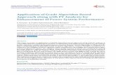 Application of Grade Algorithm Based Approach along with ... › pdf › CS_2016082915401417.pdf · To overcome the disadvantages experiencn- ed in co ventional methods, nature-inspired