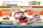 Valid until 31st July 2015 PETALOGUE · Valid until 31st July 2015 ”Your family owned and proudly independent local pet shop for over 25 years” 19 Magill Road, Stepney Ph 8362