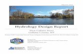 Hydrology Design Report - Montana DNRCdnrc.mt.gov/divisions/water/operations/floodplain... · The hydrologic analysis performed in the 1984 FIS was based on a flood-frequency analysis