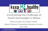 Confronting the Challenge of Youth Overweight in …...Obesity in the U.S. • Overall in US, rates of obesity in US have risen… • 75% in past 10 yrs • nearly 100% i n past 20