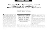 Scalable, Secure, and Highly Available Distributed File Accesscoda/docdir/scalable90.pdf · Scalable, Secure, and Highly Available Distributed File Access Mahadev Satyanarayanan Carnegie