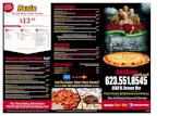 Anthem Calorie Carryout Feb 2019v2 - myrosatis.com · Limit one $5 certiﬁ cate per order. No cash value. No change given. Not 623.551.8545valid with other coupons/offers/catering.