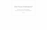 Did Fiscal Arbitrators? · Canada’s Legal System • Civil law-based: Private property privileges • Quebec (since formerly part of France) • Common law-based: Private property