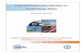 Cost and Performance Baseline for Fossil Energy Plants · Cost and Performance Baseline for Fossil Energy Plants collaboration with technology vendors varied from case to case, with