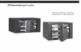 Executive Safes Owner’s Manualpdf.lowes.com/operatingguides/049074019051_oper.pdf5 Mail to: SentrySafe, 882 Linden Avenue, Dept. 200, Rochester, NY 14625-2784, USA-OR- fax statement