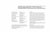 SelfSustainableCHI: Self-Powered Sustainable Interfaces ... › papers › CHI 2020 WorkshopsSymposia... · powered sustainable interfaces and interactions research. Then three phases
