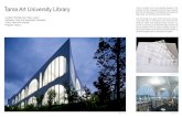 Tama Art University Library - WordPress.com · Tama Art University Library Location: Hachioji City, Tokyo, Japan Architects: Toyo Ito & Associates, Architects Client: Tama Art University