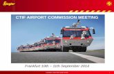 CTIF AIRPORT COMMISSION MEETING · 2017-09-18 · Global Layout 200+ Exclusively-invested and holding companies 64,000 Employees As a multinational operation group that shoulders