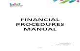 FINANCIAL PROCEDURES MANUAL - bdat-academies.org › wp-content › uploads › 2016 › 09 › ... · All the financial transactions of DAT must be recorded on the PS Financials