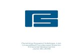 Pershing Square Holdings, Ltd. Unaudited Condensed Interim ...€¦ · Pershing Square Holdings, Ltd. Unaudited Condensed Interim Financial Statements 4 a program for PSH shareholders.