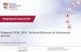 Singapore TR 68 : 2019 - Technical Reference for ...€¦ · Technical Reference (TR) is a guideline published by the Singapore standards body Enterprise Singapore (formerly named