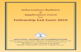 FNB JULY 2019 Information Bulletin Eng · 2.1 Fellowship Exit Examination (FEE) is an exit examination leading to the award of Fellowship of National Board qualification. 2.2 The
