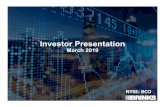 Brink's March 2019 Investor Presentation possible v6A 5%s21.q4cdn.com/938716807/files/doc_presentations/...Colombia (minority partner buyout) and WorldBridge(Cambodia) • 2019: Rodoban