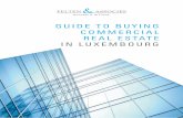 GUIDE TO BUYING COMMERCIAL REAL ESTATE IN ......A commercial lease may be used for a commercial activity. The law of August, 10 th, 1915 relating to commercial companies and other