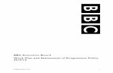 BBC Executive Board Work Plan and Statements of Programme ...downloads.bbc.co.uk/aboutthebbc/insidethebbc/howwework/reports/… · WORK PLAN 15/16 6 2. BBC budget 2015/16 2.1 Introduction