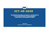 Cross-cutting aActivities (standardisation, art) · DT-ICT-05-2020 Big Data Innovation Hubs Scope: Strengthen European SMEs and empower European citizens by supporting them to use