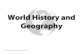 World History and Geography · Global Conflict (World Wars, Cold War) Conflict Resolution (geographic patterns of global power, treaties, supranational organizations, and decolonization)