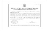 FRESH CERTIFICATE OF INCORPORATION CONSEQUENT ON …€¦ · Communicating with Chambers of Commerce and other mercantile and public bodies and parties concerned with a view to concert