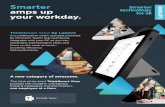 Smarter amps up your workday. - Lenovo US€¦ · Smarter amps up your workday. A new category of awesome. The first-of-its-kind ThinkSmart View propels the modern workplace toward