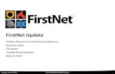 FirstNet Update - National Telecommunications and Information ...€¦ · land Security 200k Coast Guard . 92k Recreational Protective Svc. 122k Utilities 596k Security Guards . 360k